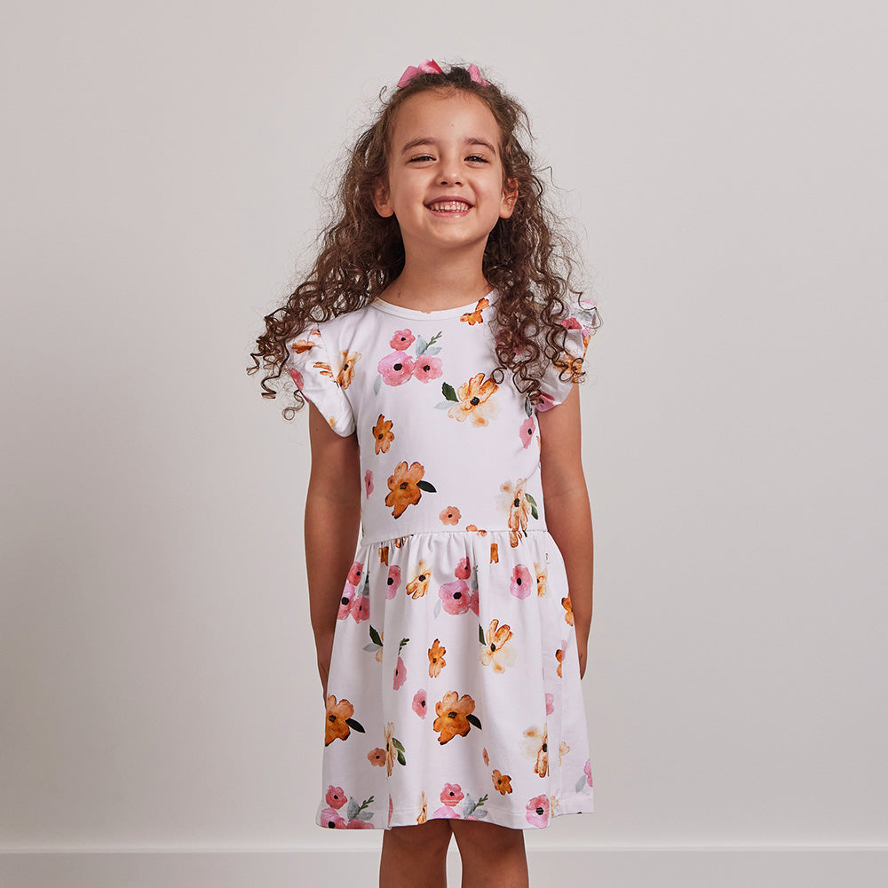 Poppy Short Sleeve Organic Dress - View 9