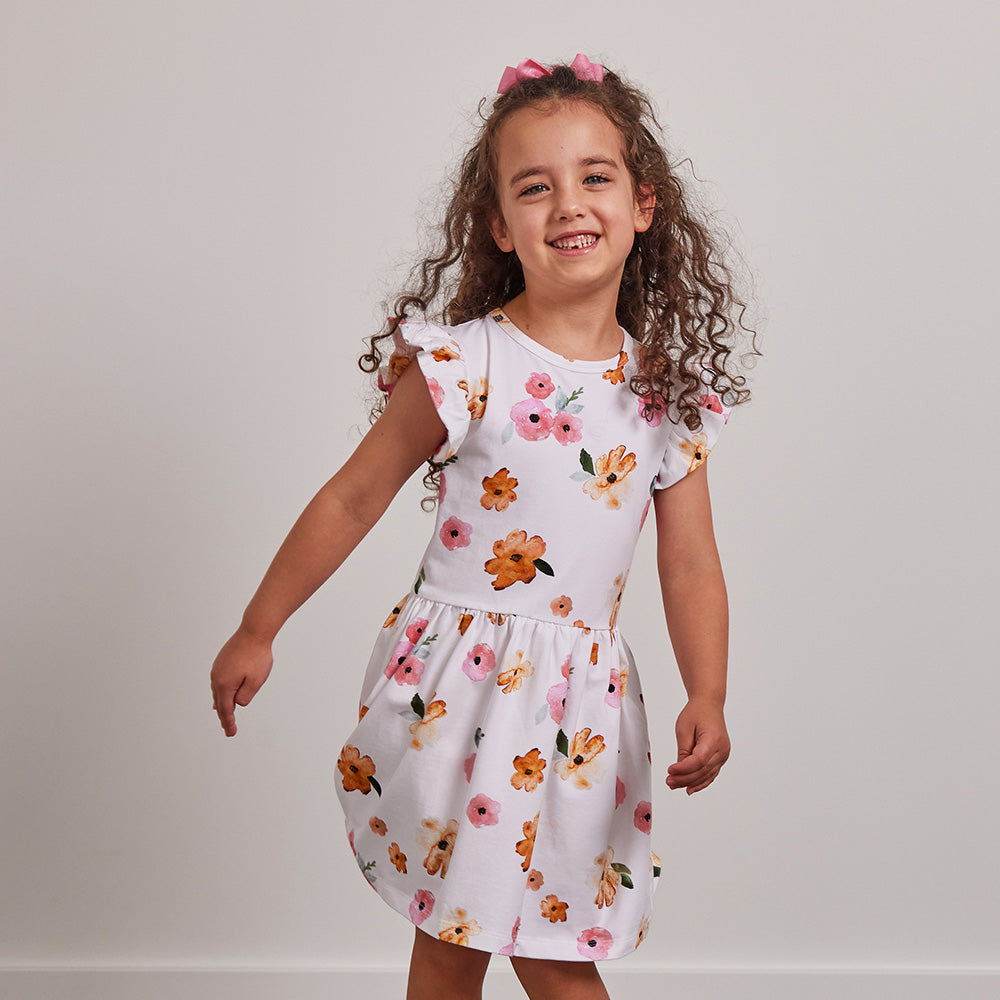 Poppy Short Sleeve Organic Dress - View 15