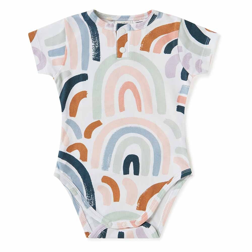 Rainbow on sale onesie newborn