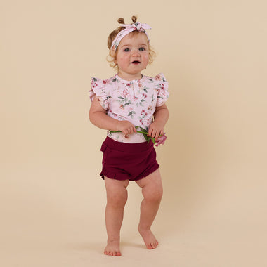 Raspberry Organic Bloomers | Snuggle Hunny