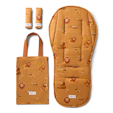 Roar Reversible Pram Liner & Strap Cover Set | Snuggle Hunny