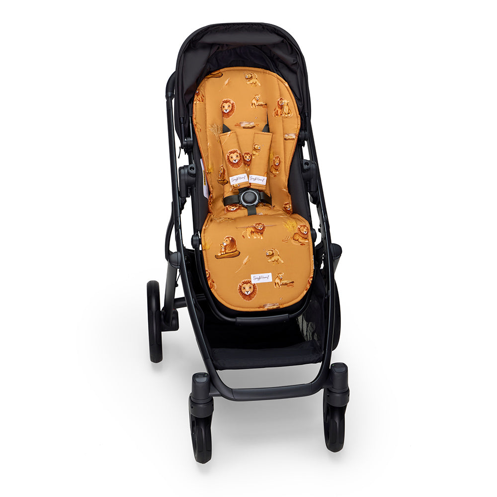 Bundle - Roar Reversible Pram Liner & Strap Cover Set - View 4