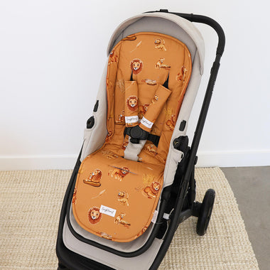 Roar Reversible Pram Liner & Strap Cover Set | Snuggle Hunny
