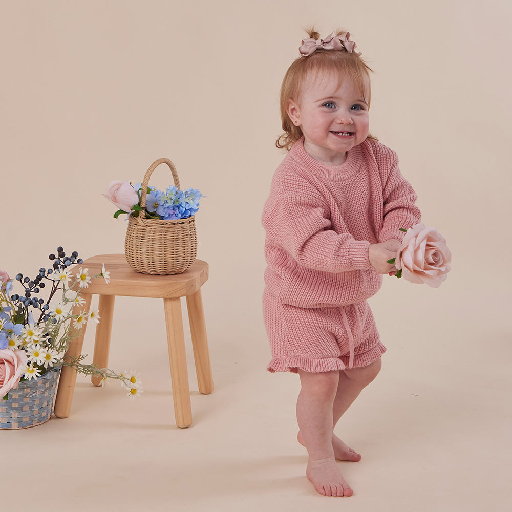 Rosa Oversized Cotton Knit Jumper - View 14