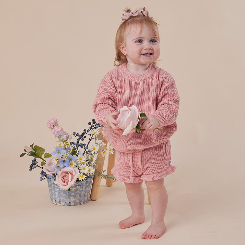 Rosa Oversized Cotton Knit Jumper - View 15