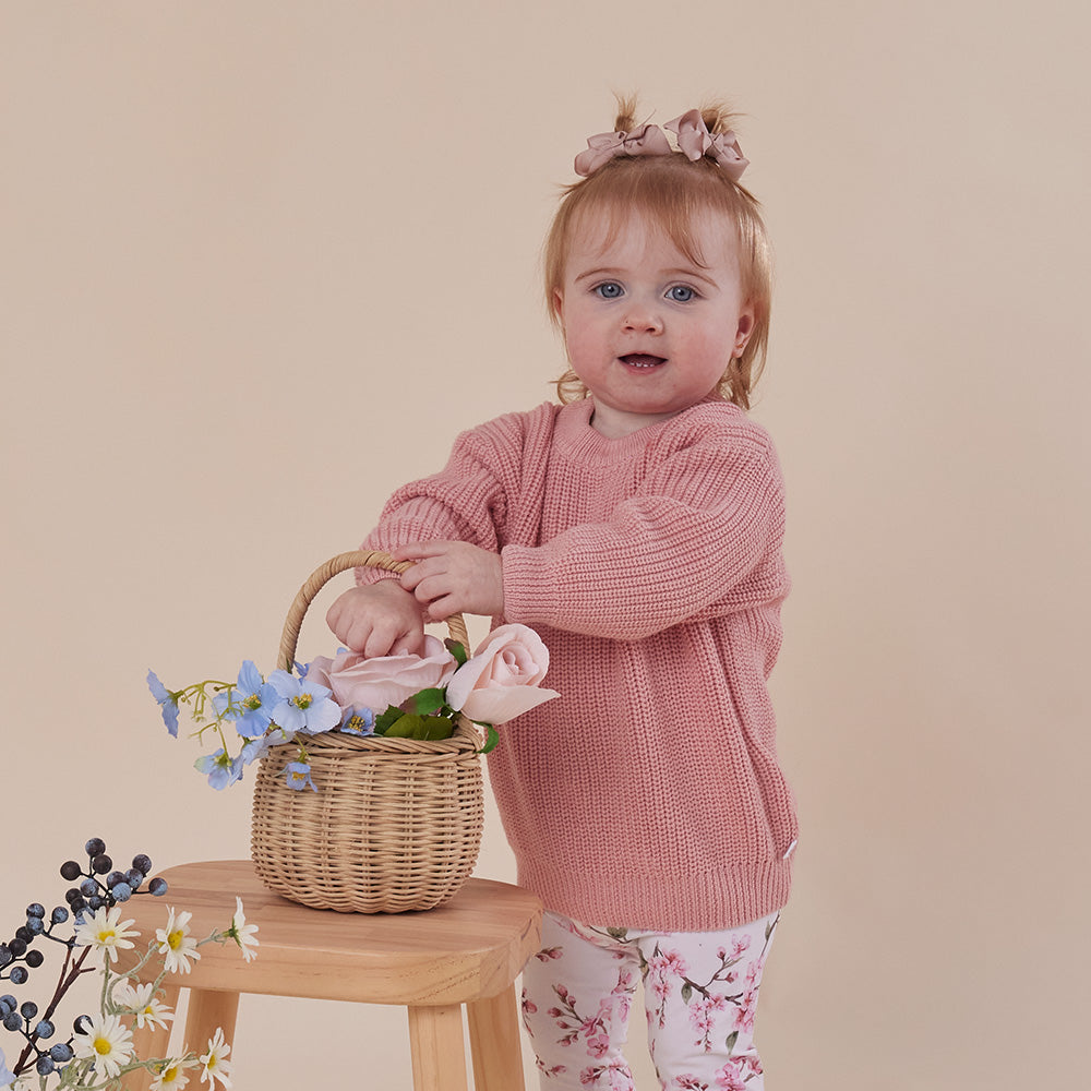 Rosa Oversized Cotton Knit Jumper - View 16