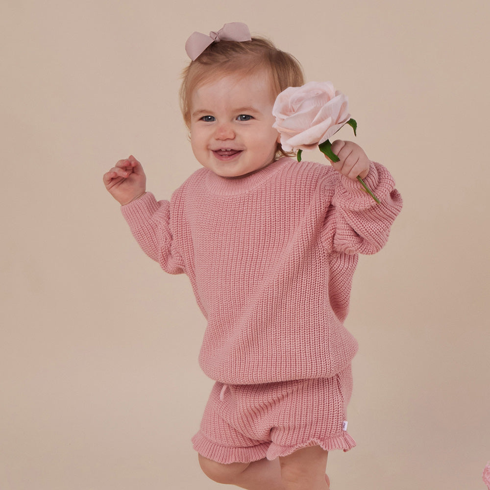 Rosa Oversized Cotton Knit Jumper - View 3