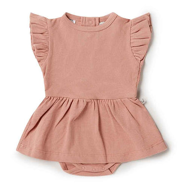 Rose Organic Dress-Snuggle Hunny