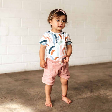 Rose Organic Shorts-Snuggle Hunny