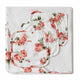 Rosebud Organic Baby Towel & Wash Cloth Set - Thumbnail 1