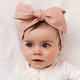 Rust Pre-Tied Linen Bow - Baby & Toddler - Thumbnail 1
