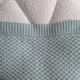 Sage Diamond Knit Organic Baby Blanket - Thumbnail 6