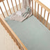 Sage Fitted Cot Sheet-Snuggle Hunny