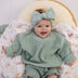 Sage Oversized Cotton Knit Jumper | Snuggle Hunny