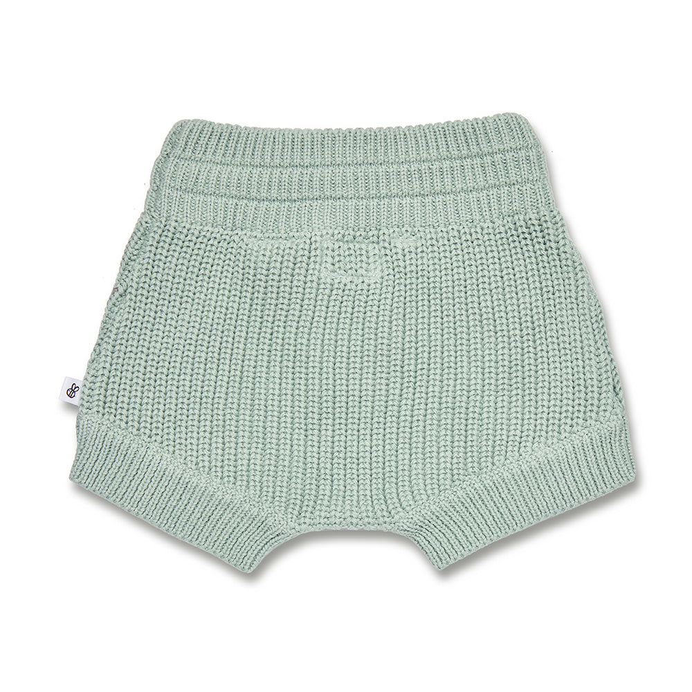 Sage Organic Cotton Knit Shorts - View 6