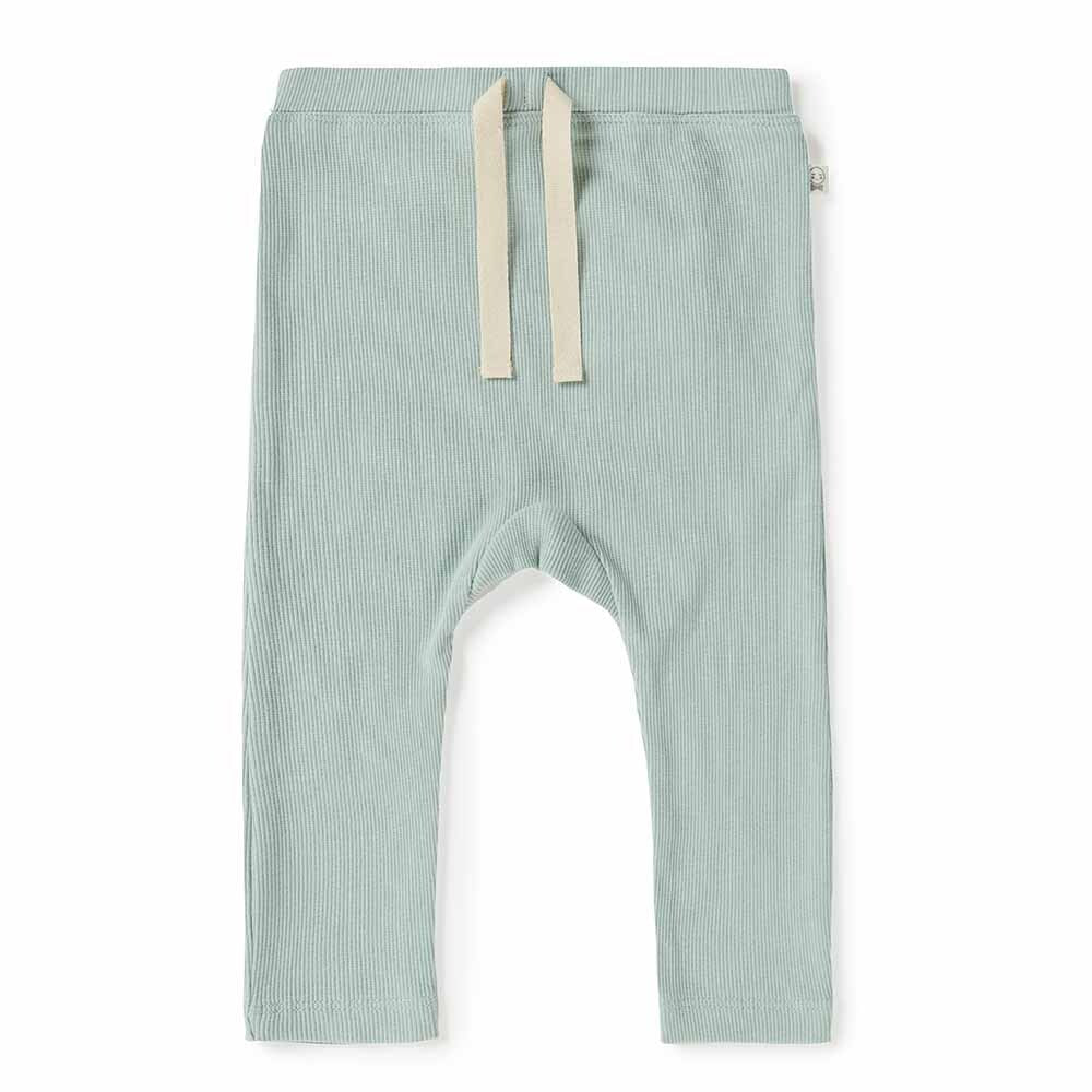 Organic Sage Pants | Snuggle Hunny