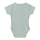 Sage Short Sleeve Organic Bodysuit - Thumbnail 3