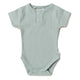 Sage Short Sleeve Organic Bodysuit - Thumbnail 2