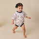 Santa's Toy Shop Organic Oversized Romper - Thumbnail 7