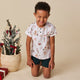 Santa's Toy Shop Organic Short Sleeve Top - Thumbnail 6