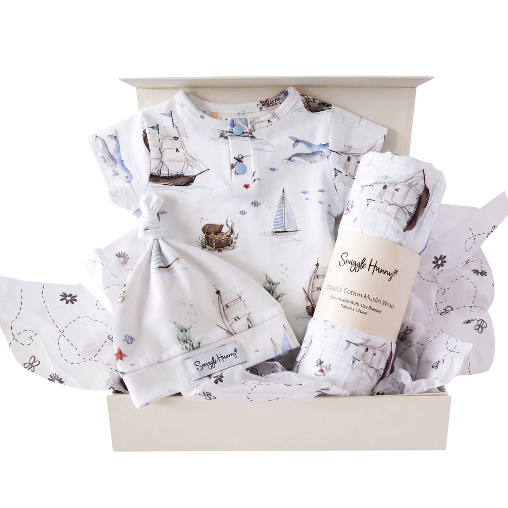 Classic Newborn Gift Hamper - Set Sail - View 1