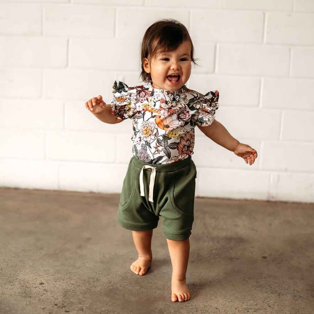 Australiana Short Sleeve Organic Bodysuit - View 9