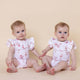 Ballerina Short Sleeve Organic Bodysuit with Frill - Thumbnail 4