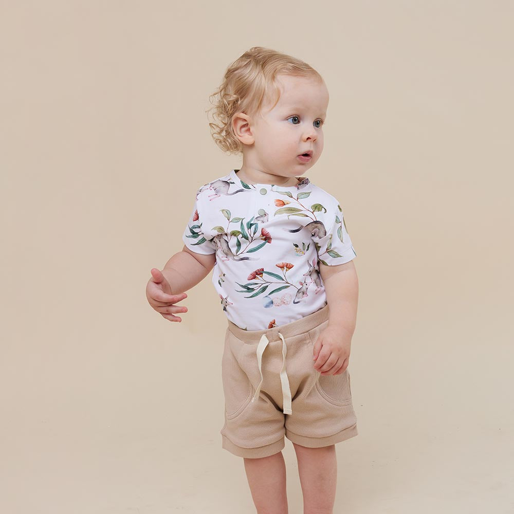 Easter Bilby Short Sleeve Organic Bodysuit - View 3