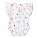 Ladybug Short Sleeve Organic Bodysuit with Frill - Thumbnail 4