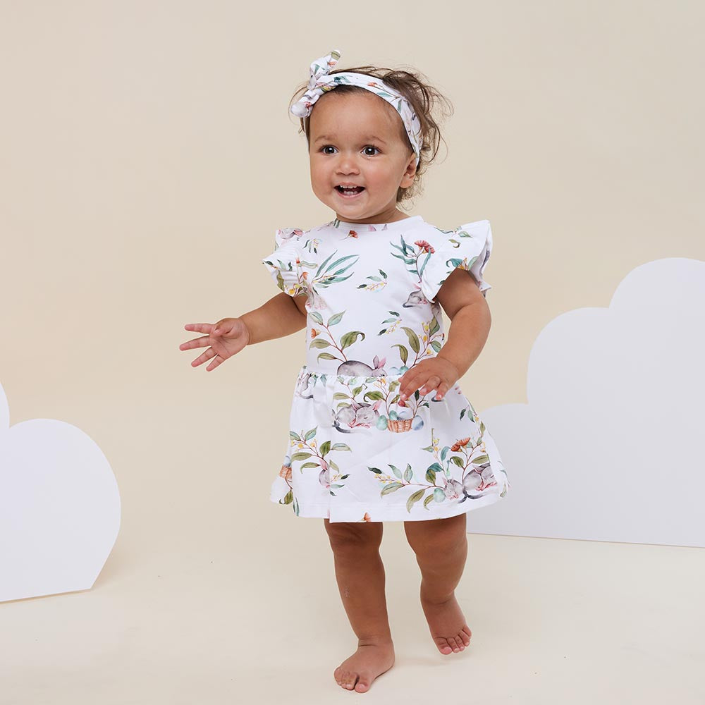 Easter Bilby Organic Dress | Snuggle Hunny