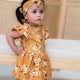 Golden Flower Organic Dress - Thumbnail 10