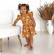 Golden Flower Organic Dress - Thumbnail 6