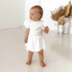 Milk Short Sleeve Organic Dress - Thumbnail 6