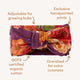 Sienna Organic Oversized Bow - Thumbnail 4