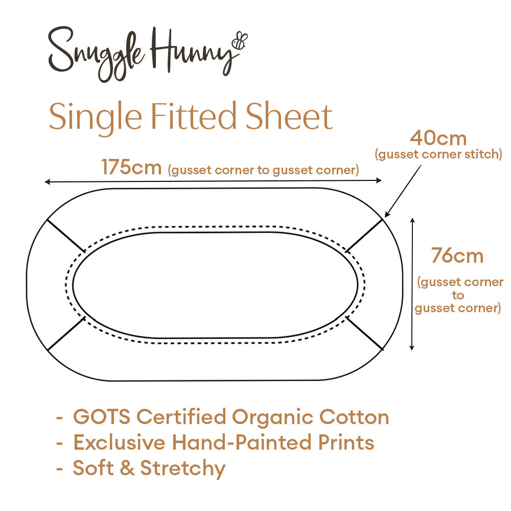 Dog Park Organic Cotton Fitted Sheet - View 6