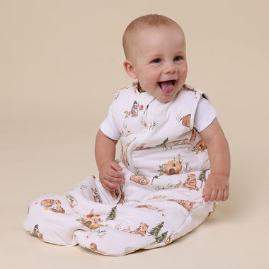 Bears Organic Sleeping Bag 2.5 TOG | Snuggle Hunny
