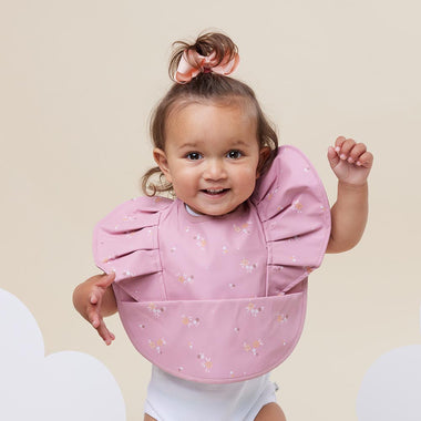 Snuggle Bib - Daisy Frill Snuggle Bib