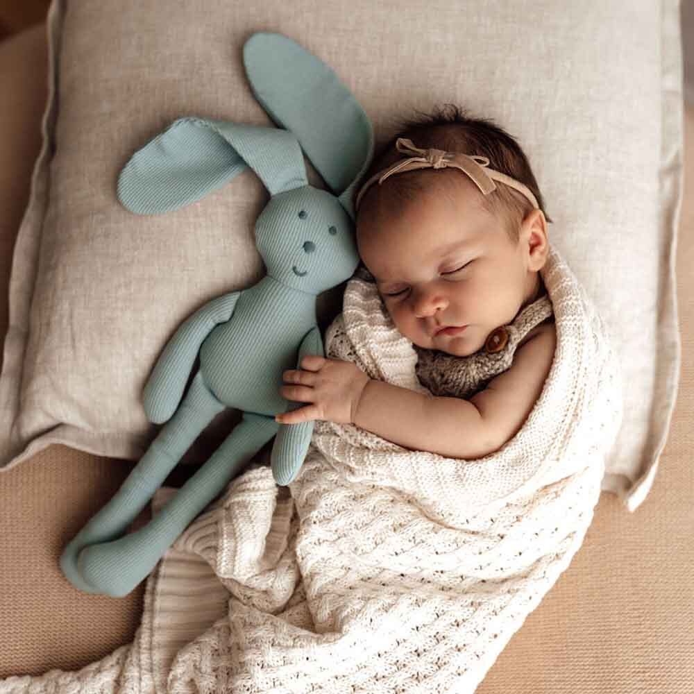 Sage Organic Snuggle Bunny Comforter – Snuggle Hunny