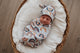 Black Friday Exclusive - Sunset Rainbow Snuggle Swaddle & Beanie Set - Thumbnail 2