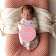 Major Mitchell Organic Snuggle Swaddle & Topknot Set - Thumbnail 7