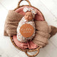 Spring Floral Organic Snuggle Swaddle & Topknot Set - Thumbnail 5