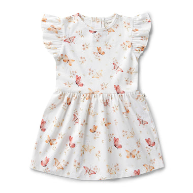 Butterfly Organic Dress | Snuggle Hunny