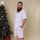 Candy Cane Organic Mens PJ Set - Thumbnail 5