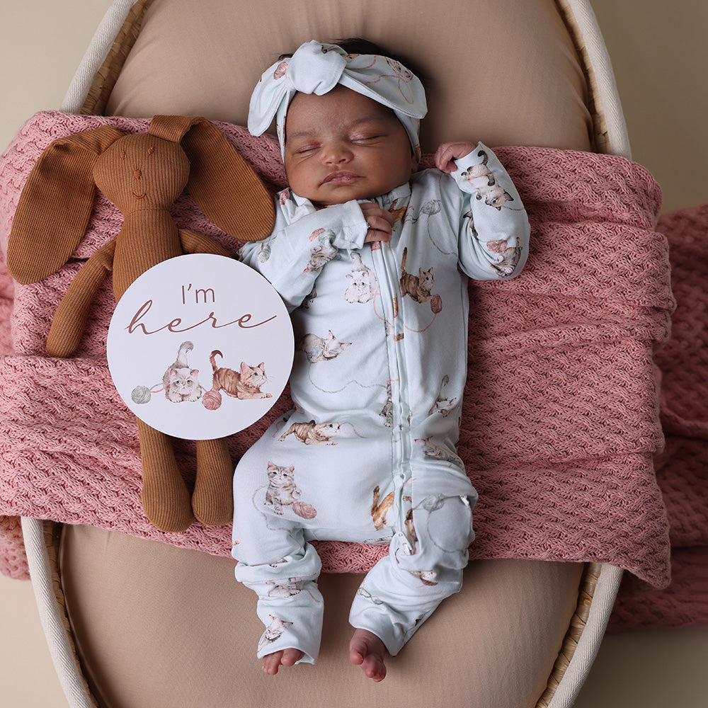 Babyccino Organic Snugglesuit Convertible Romper