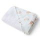 Kittens Organic Hooded Baby Towel - Thumbnail 2