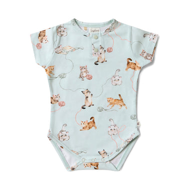 Kittens Short Sleeve Organic Bodysuit $25.86 ($36.95) + more 30% off Snuggle Hunny Last Chance Sale