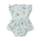 Kittens Short Sleeve Organic Dress - Thumbnail 2