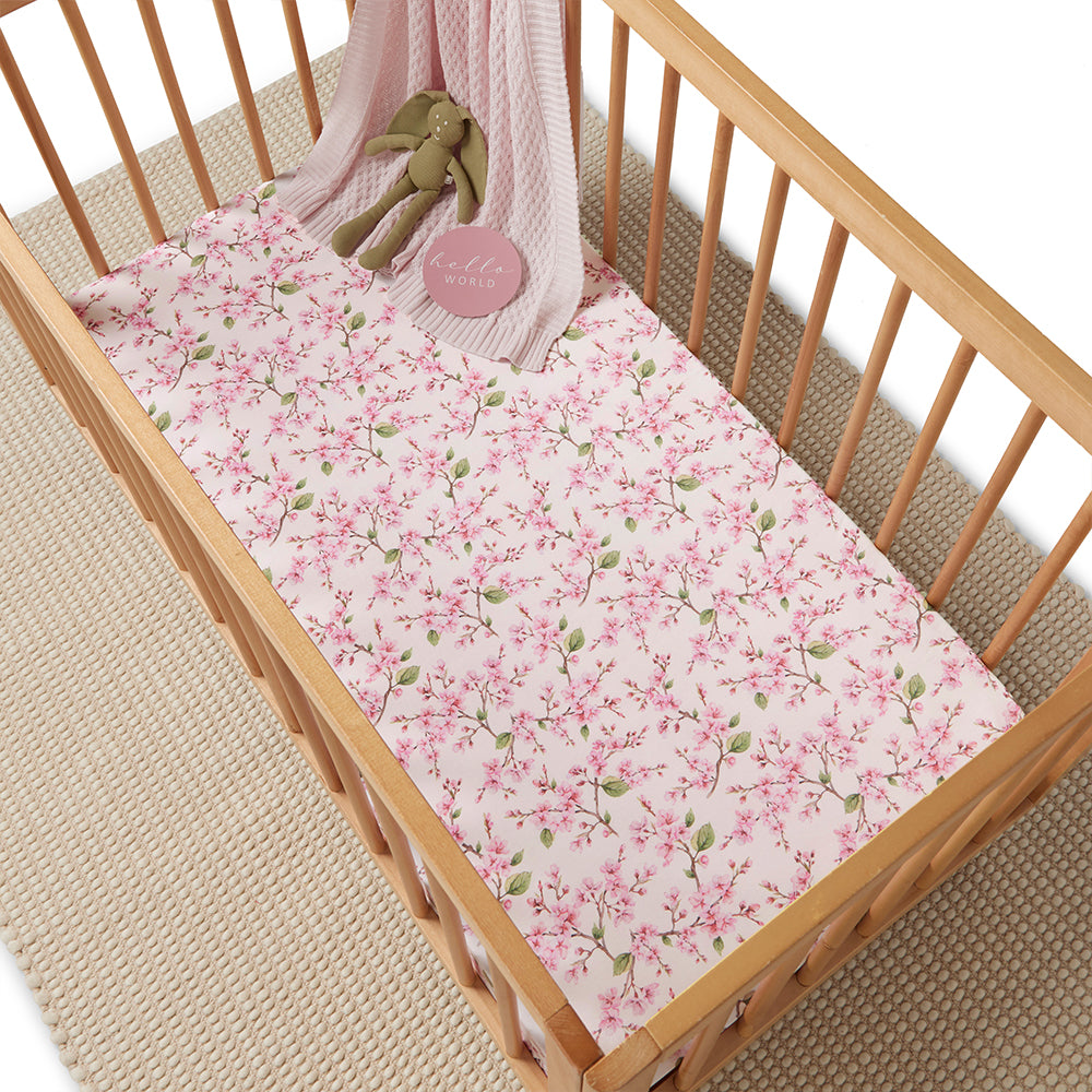Fairy Garden Organic Fitted Cot Sheet