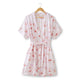 Coral Organic Maternity Robe - Thumbnail 2