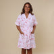 Coral Organic Maternity Robe - Thumbnail 6